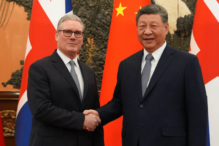 Trump Warns UK On China Business Amid Starmer Visit