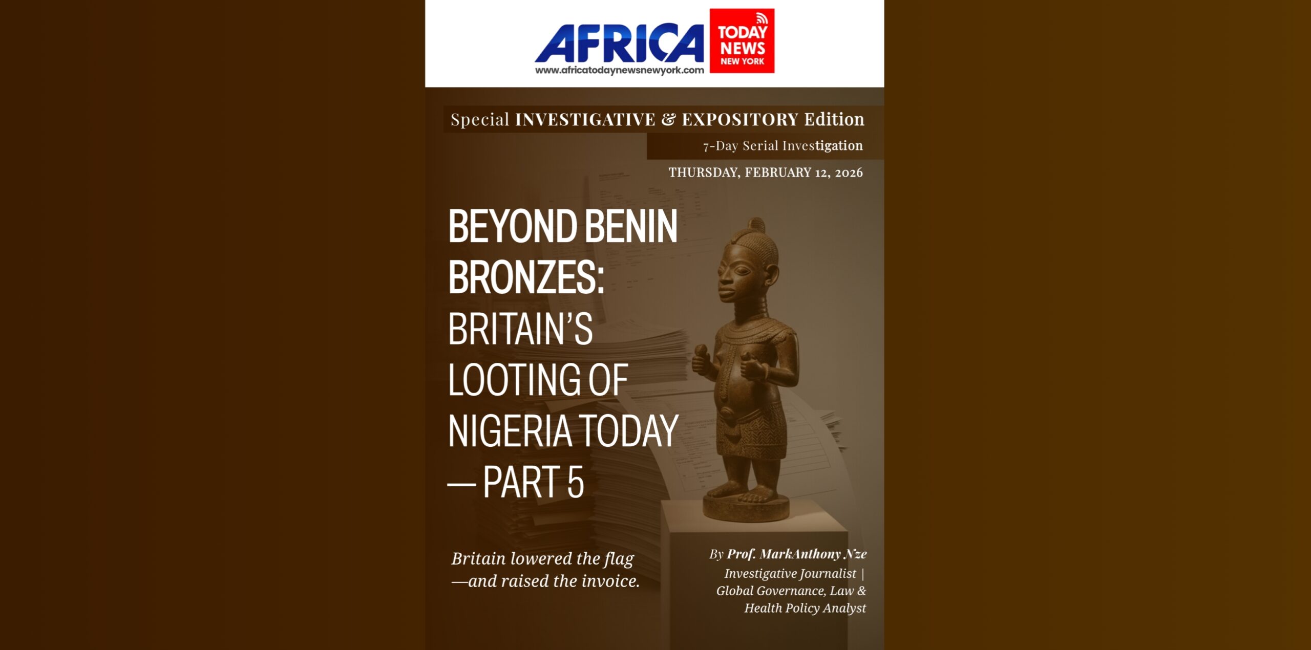 Beyond Benin Bronzes: Britain’s Looting Of Nigeria Today—Part 5