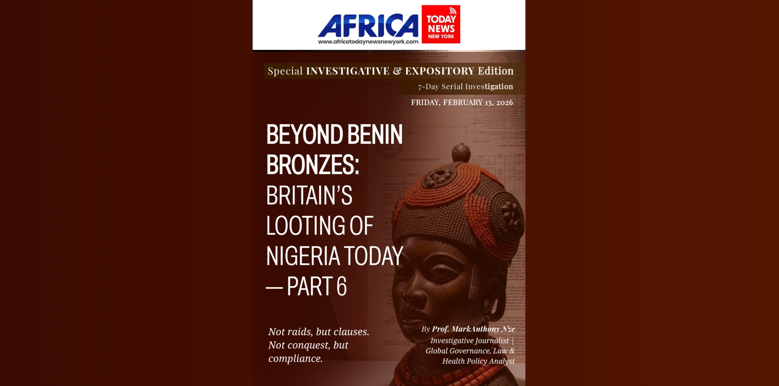 Beyond Benin Bronzes: Britain’s Looting Of Nigeria Today—Part 6