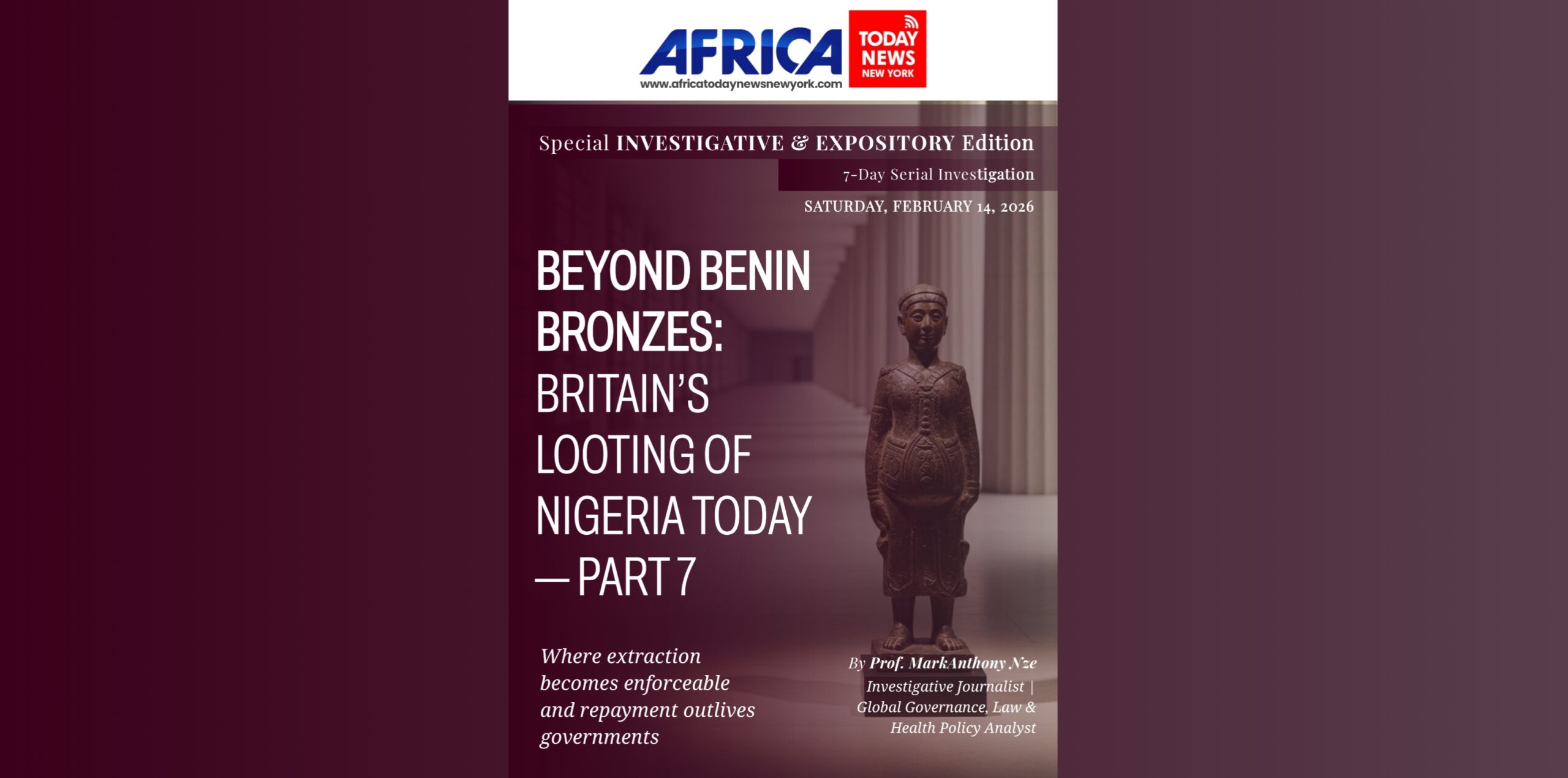 Beyond Benin Bronzes: Britain’s Looting Of Nigeria Today—Part 7