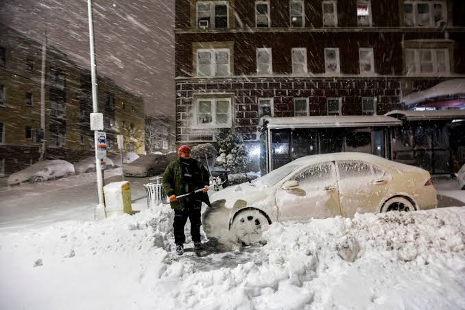 5,000+ Flights Cancelled As East Coast Battles Snow Record