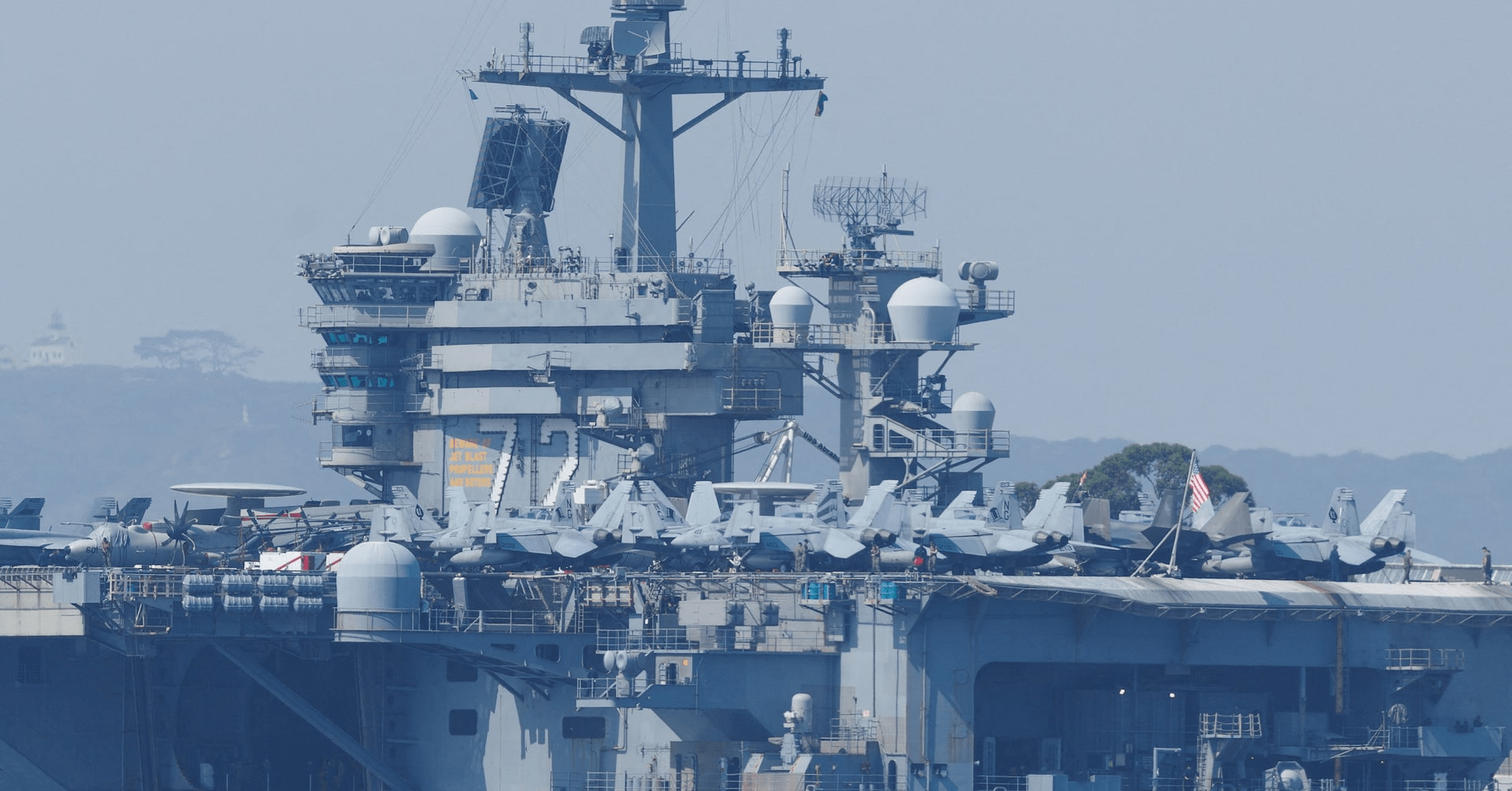 US Says It Shot Down Iranian Drone Near Aircraft Carrier