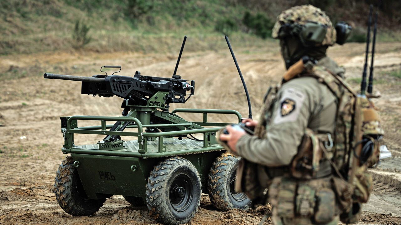 Ukraine War Enters New Phase With Armed Ground Robots