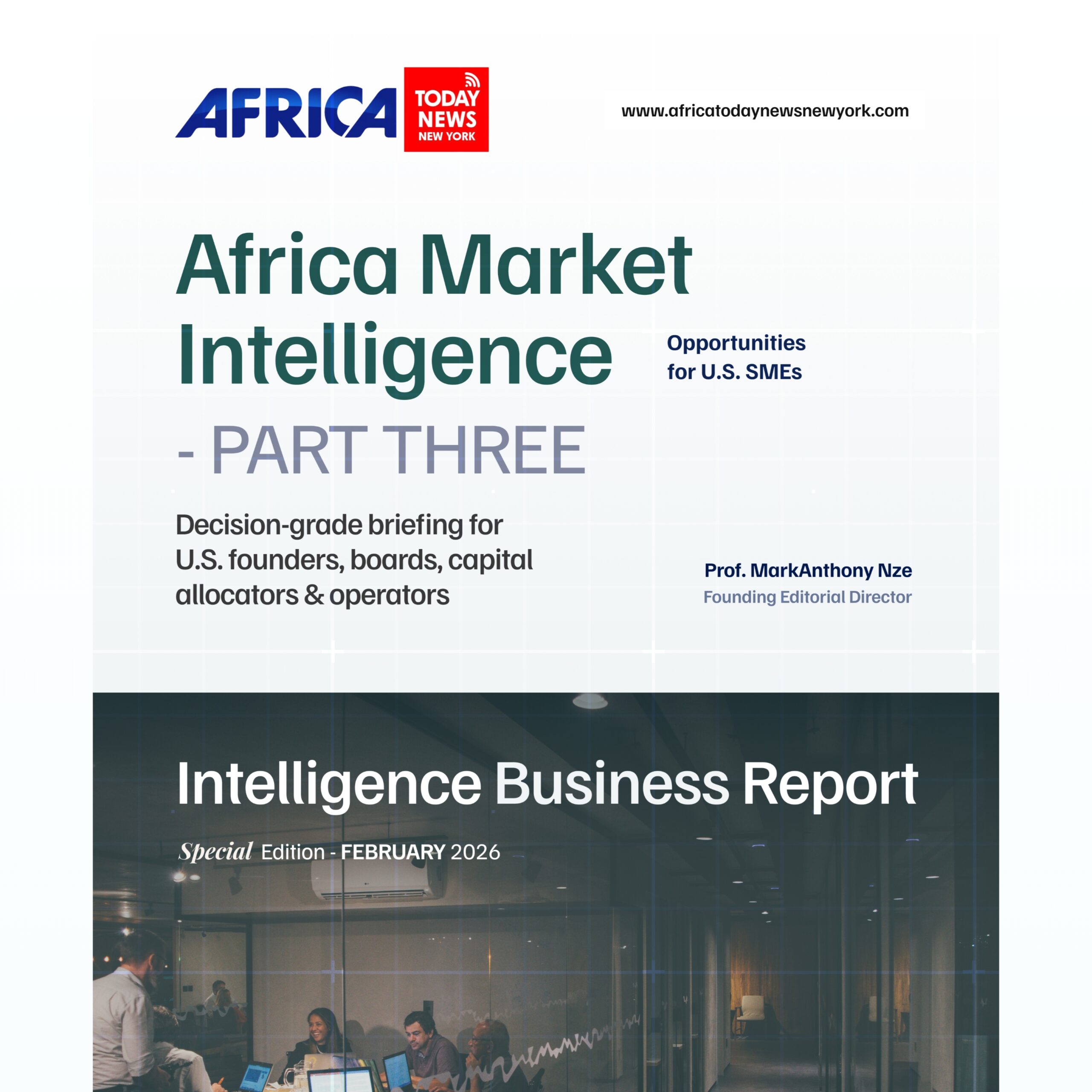 Africa Market Intelligence—Part 3