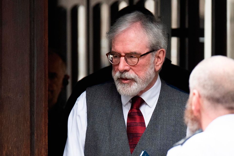 Gerry Adams Denies IRA Membership In London Court 