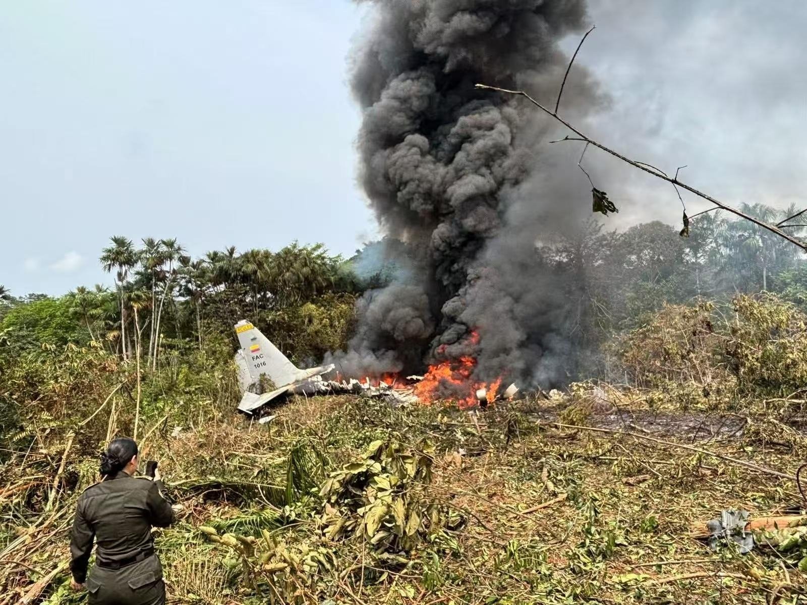 Colombian Military Plane Crash Kills 66