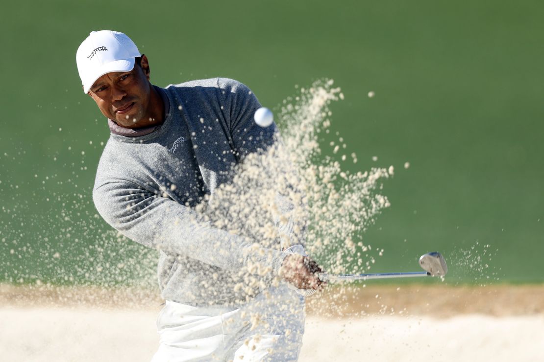Golf Legend Woods Tees Up For Masters Preparation Run