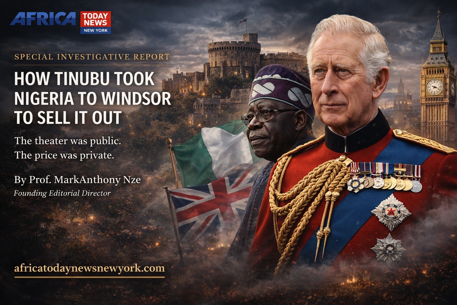 How Bola Tinubu Took Nigeria To Windsor To Sell It Out- Part 1