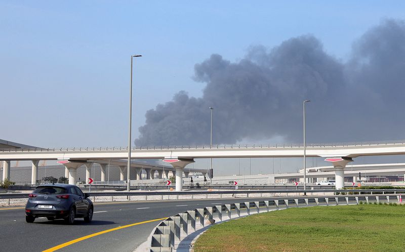 Abu Dhabi Complex Housing Embassies Damaged In Strikes