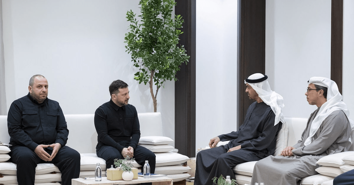 Zelenskyy's Gulf Trip Yields Defence Pacts With UAE, Qatar