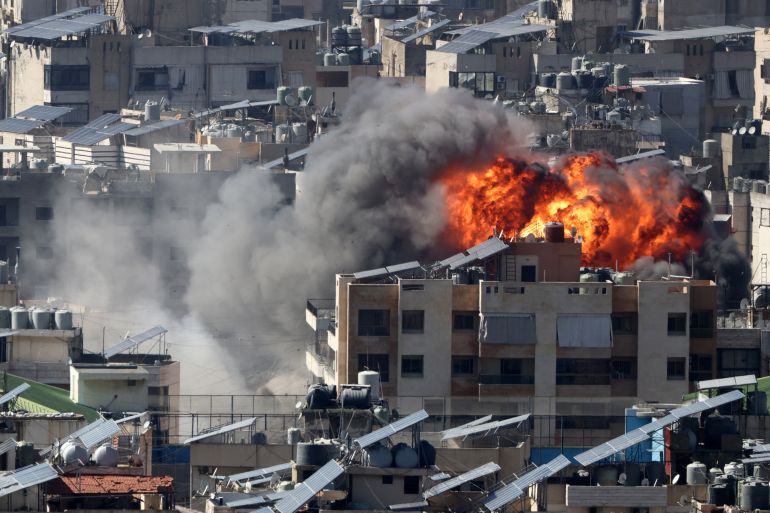 BBC/Israel Bombs Hezbollah's Bank Network Across Beirut