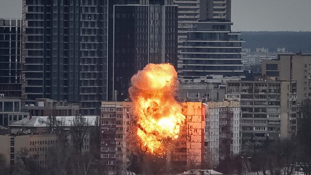 Russia Bombs Kyiv On Eve Of Zelensky-Trump Peace Talks