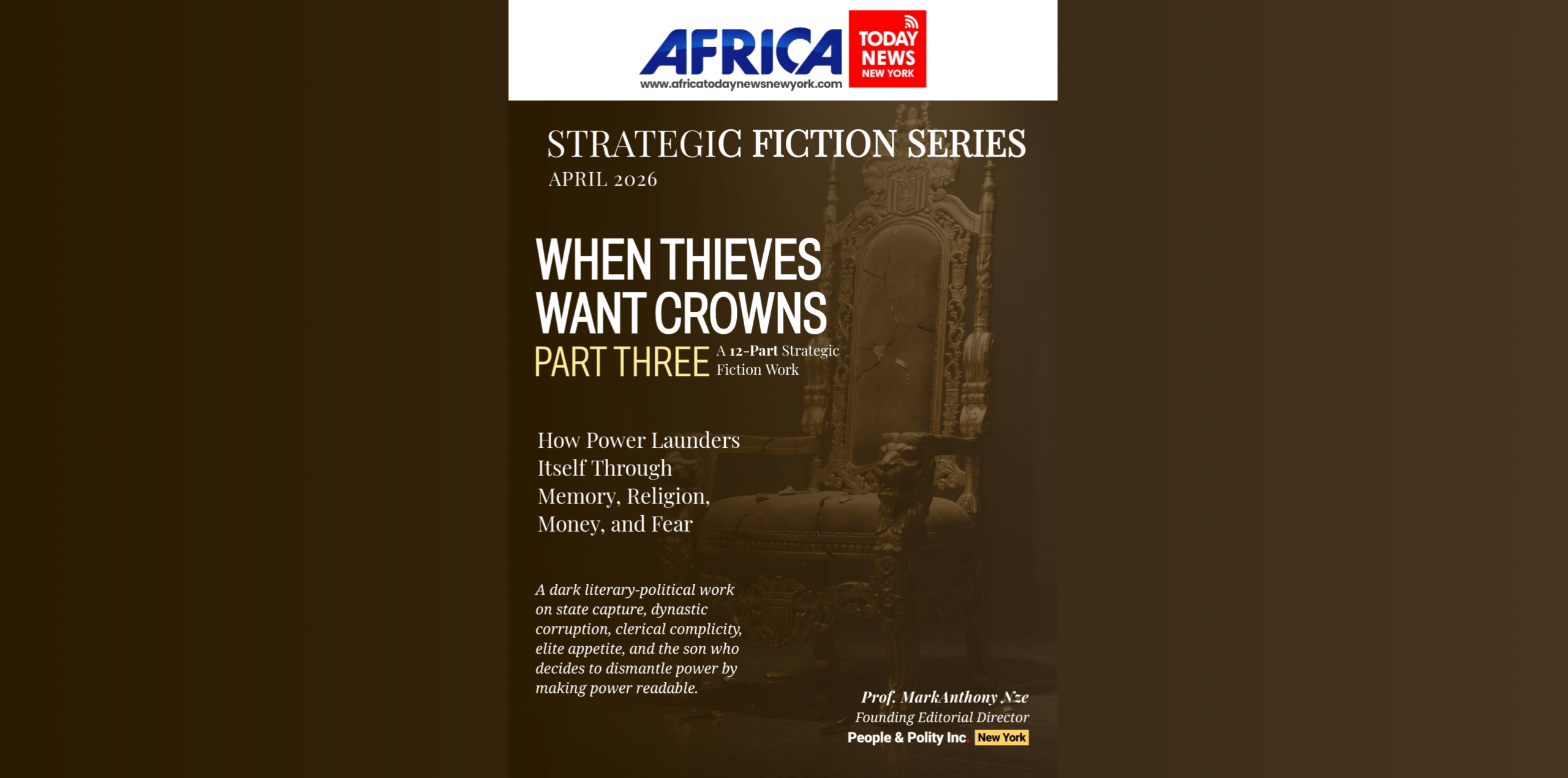 When Thieves Want Crowns—Part 3