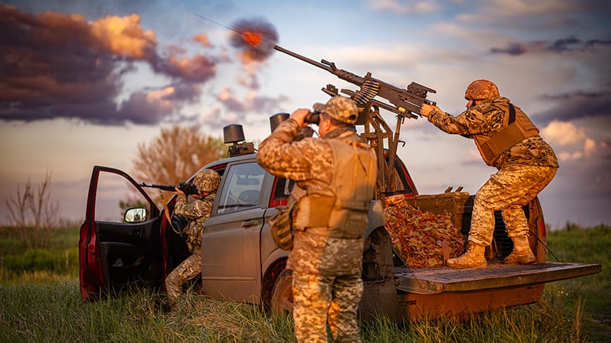 Global Defense Budgets Rise 2.9% As US Reduces Ukraine Aid