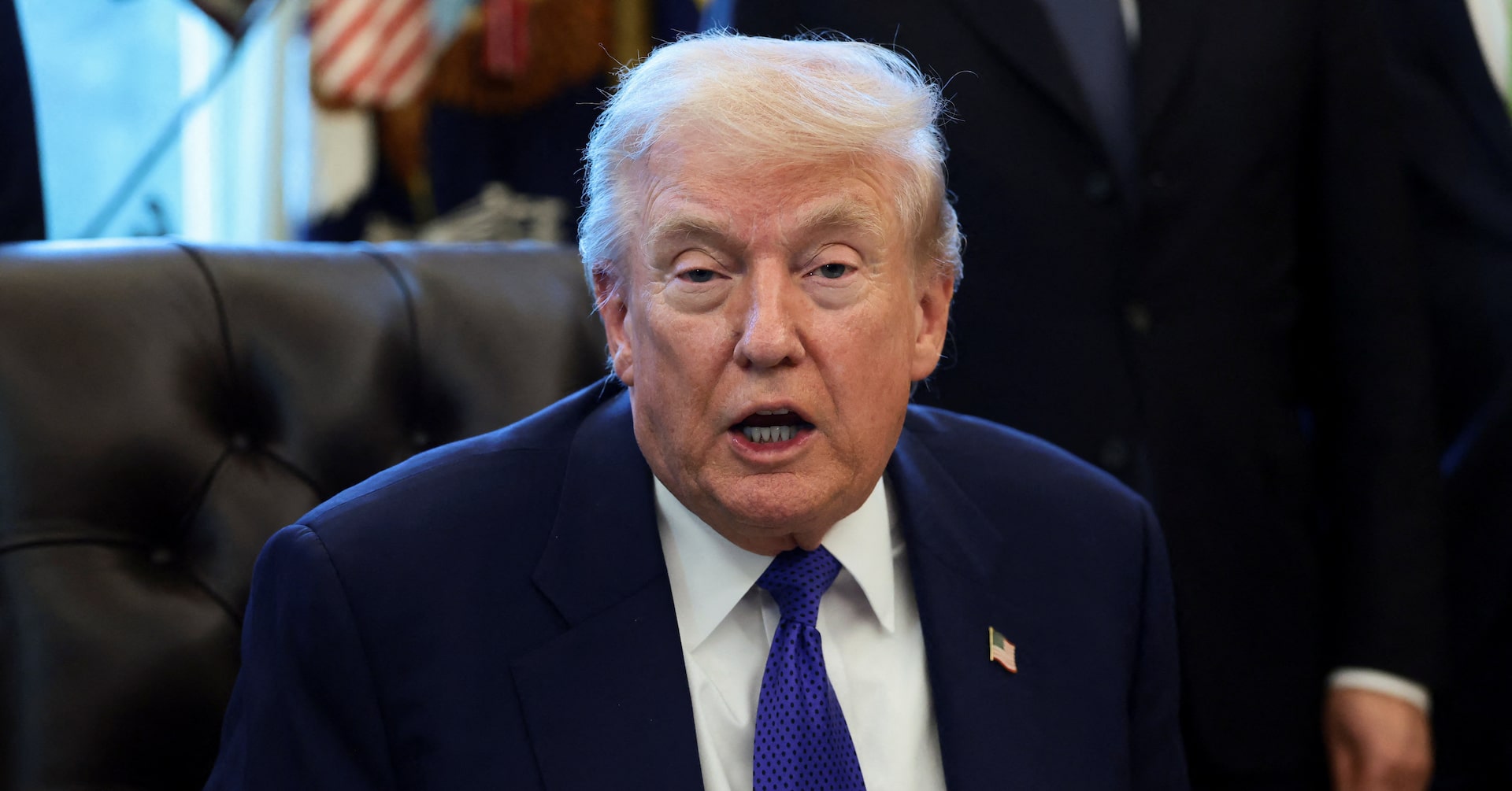 Trump Threatens 'Hell' If Iran Blocks Strait, Eyes Deal