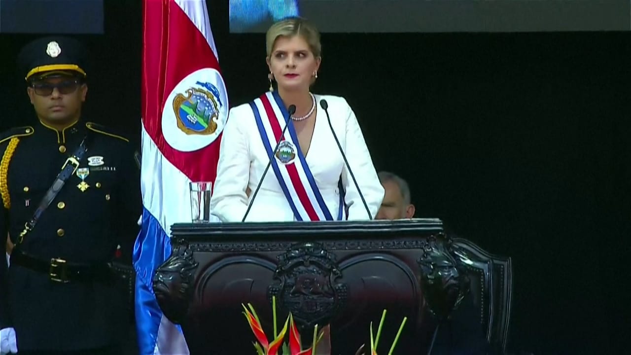 Costa Rica Inaugurates Laura Fernandez As President