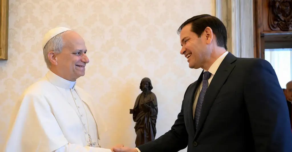 Religious Freedom On Agenda For Rubio-Pope Meeting