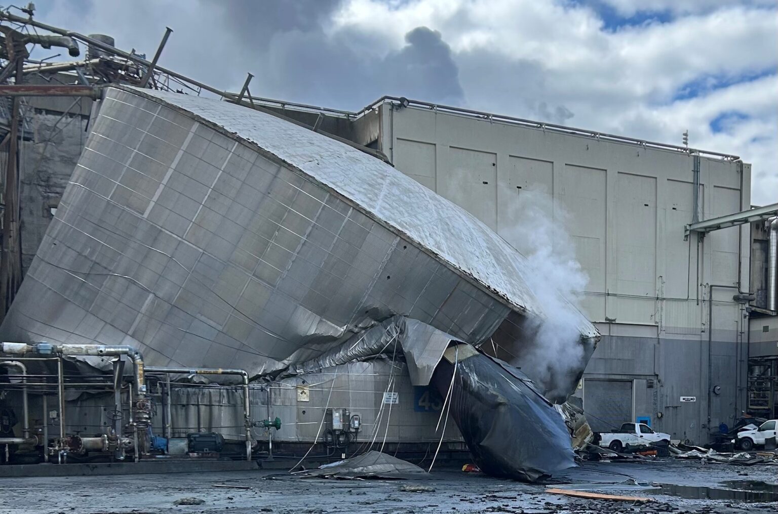Washington State Chemical Tank Rupture Leaves One Dead
