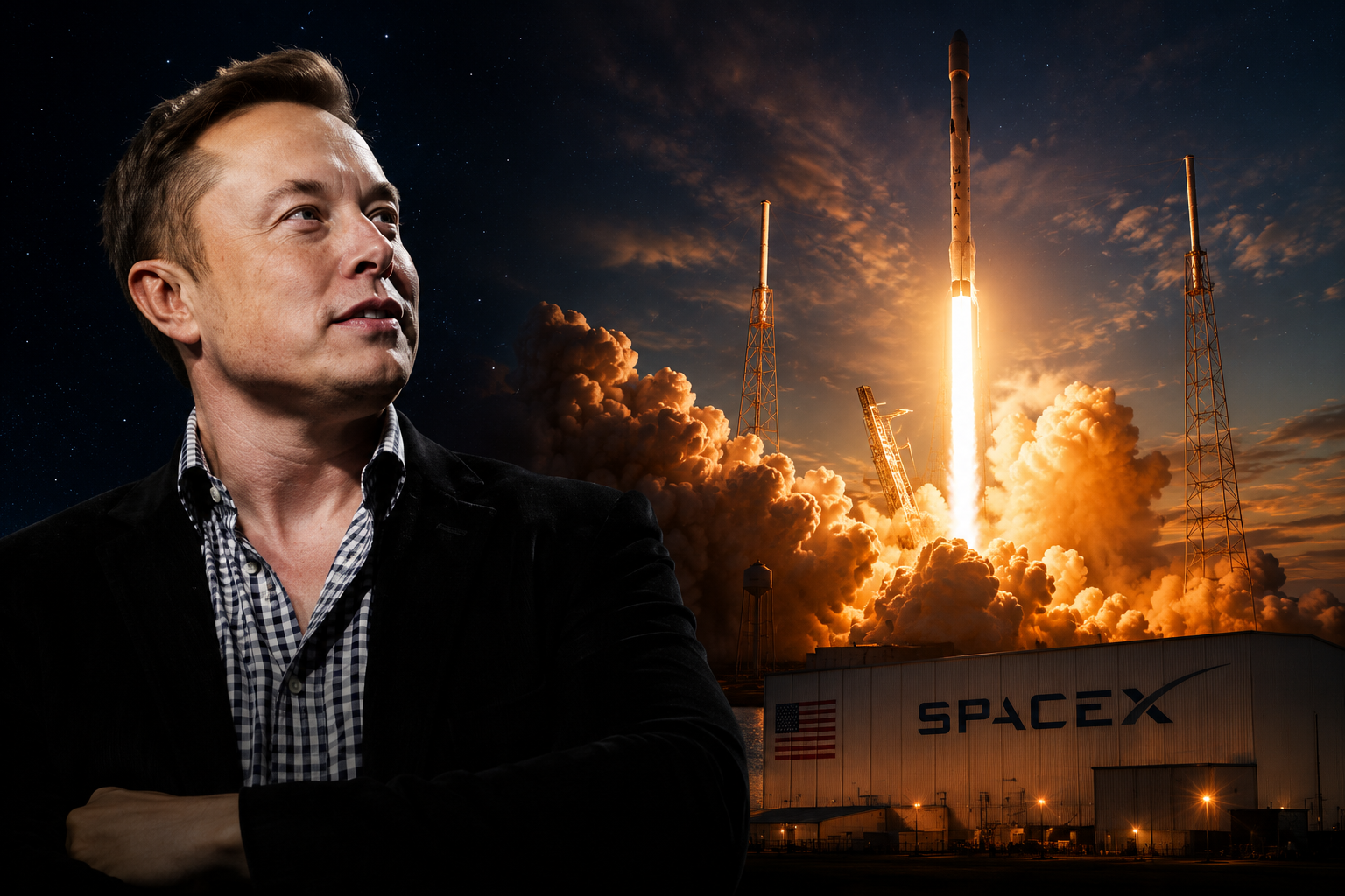 Musk's SpaceX Goes Public At $135Share, $75bn Value