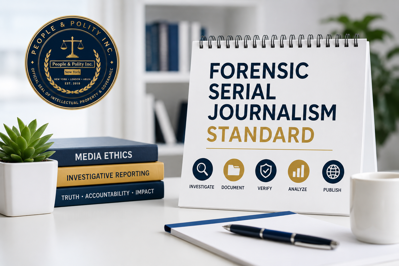 People & Polity Adopts 'Forensic Serial Journalism' Standard