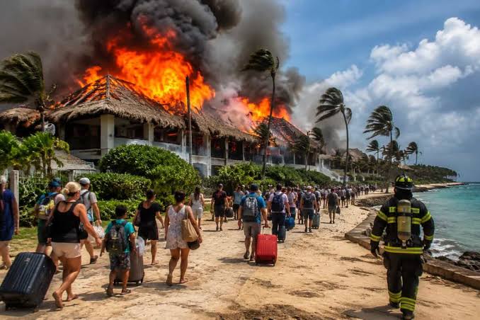 1,700 Evacuated After Deadly Fire At Dominican Beach Hotel