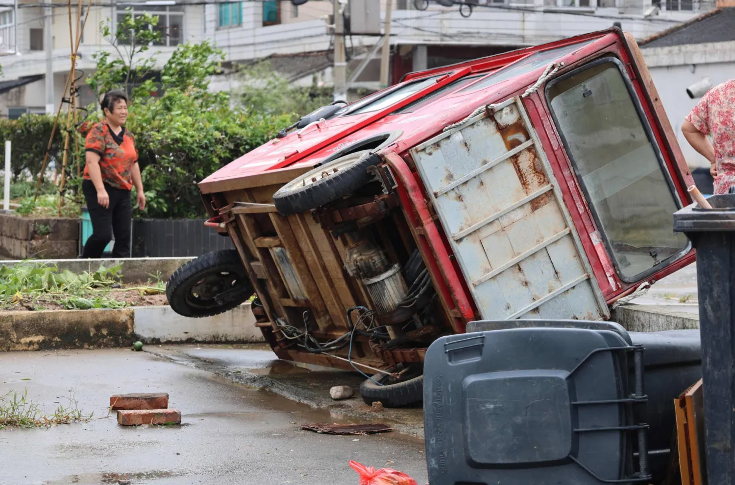 Typhoon Bavi Brings Days Of Heavy Rain To Eastern China