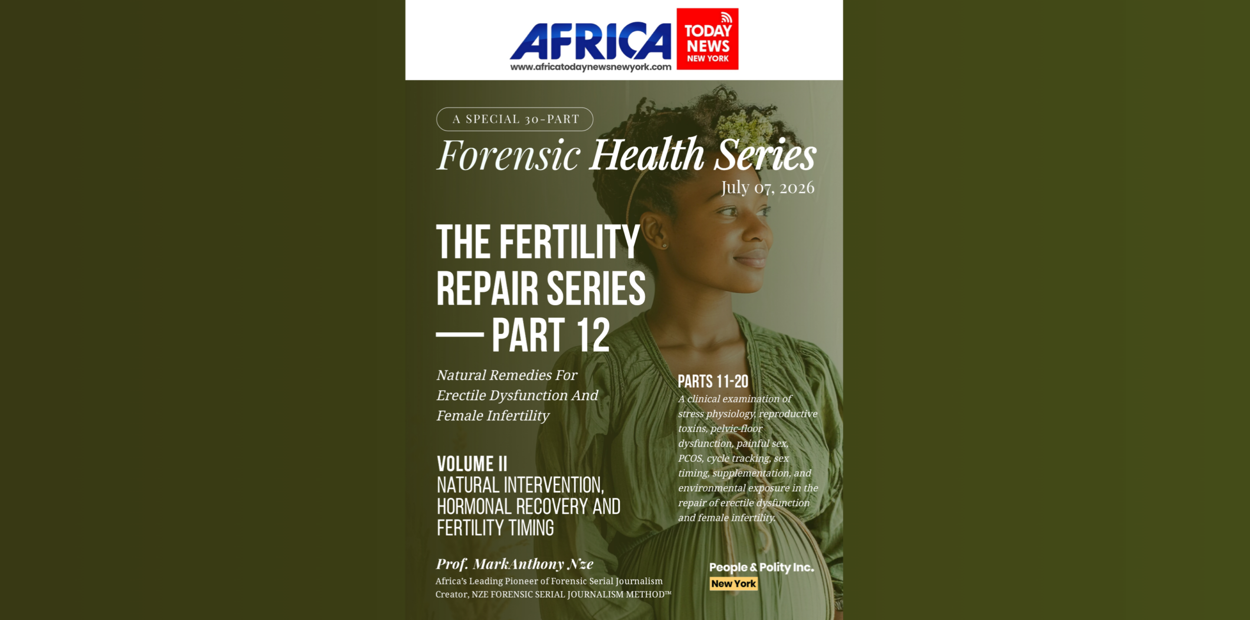 The Fertility Repair Series—Part 12