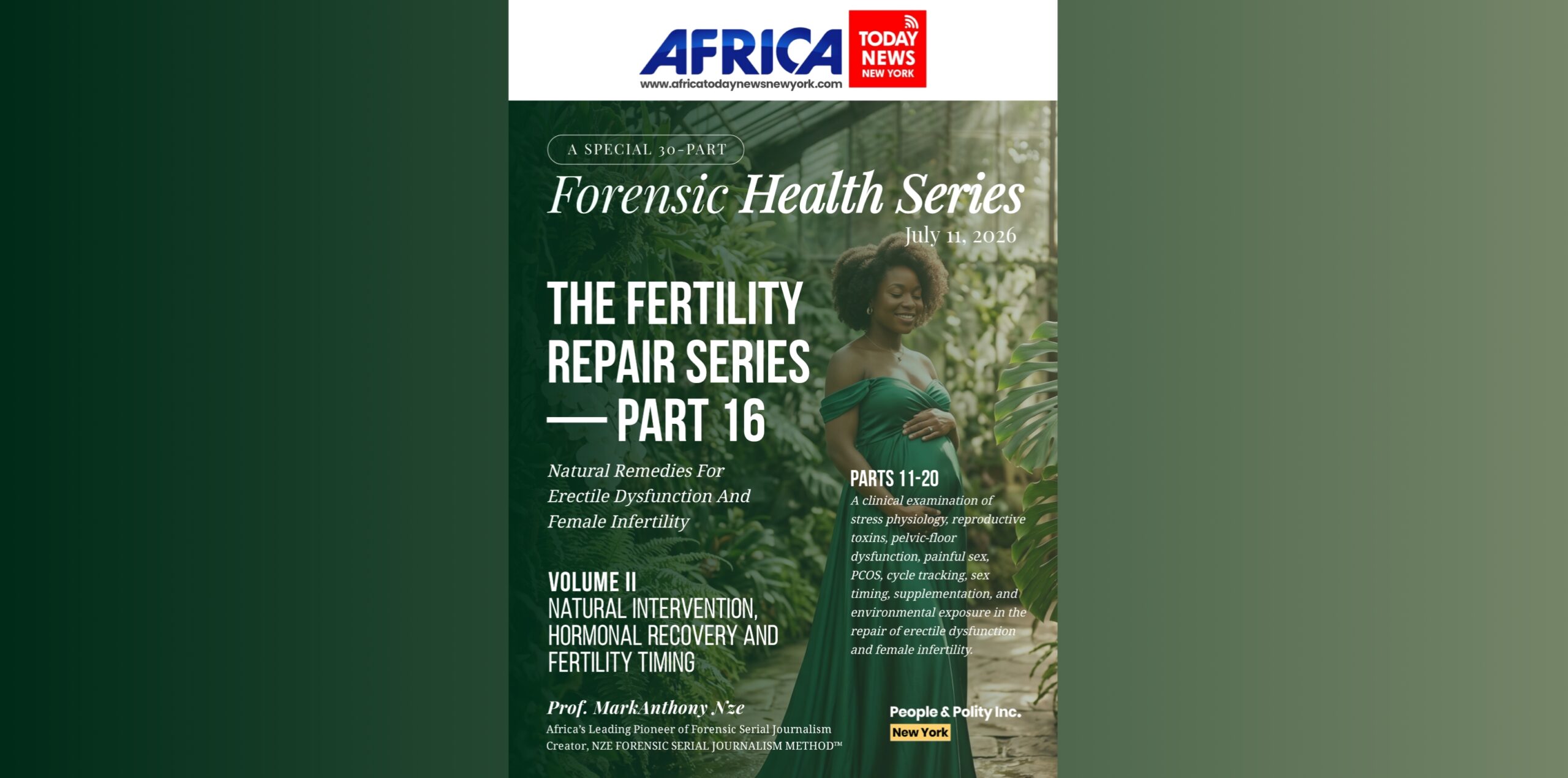 The Fertility Repair Series—Part 16