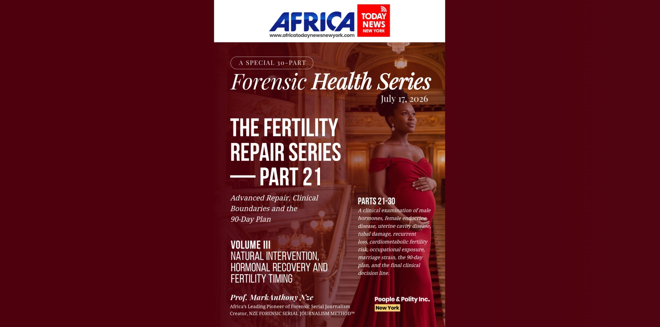 The Fertility Repair Series III — Part 21