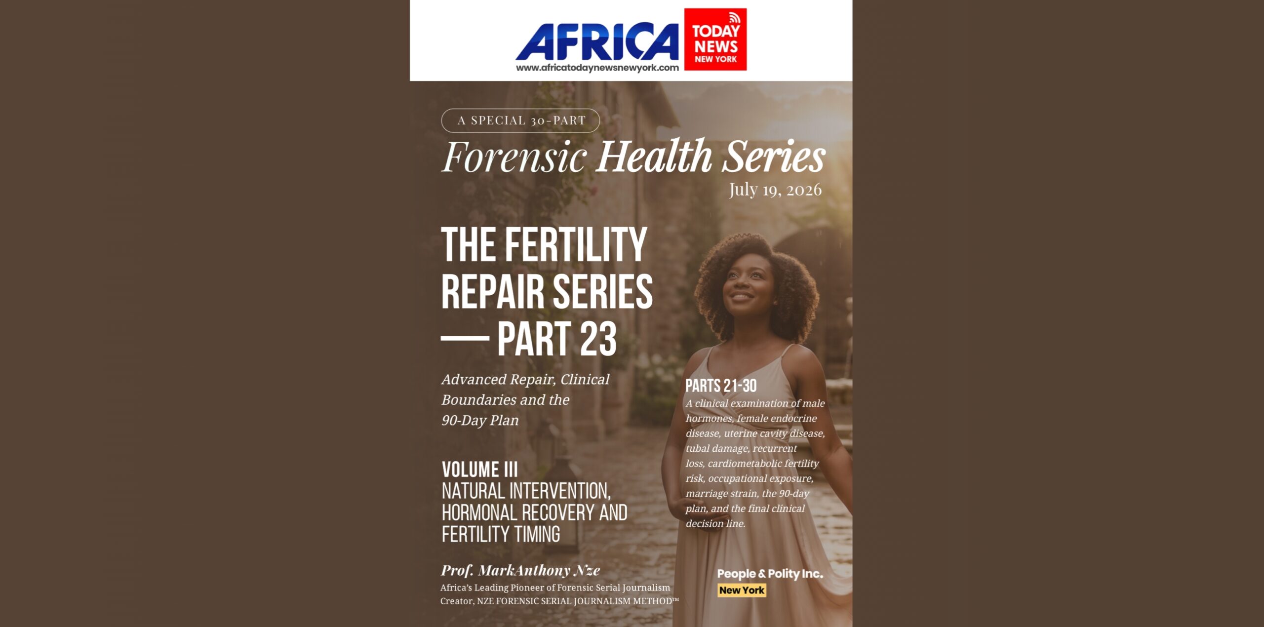 The Fertility Repair Series III — Part 23