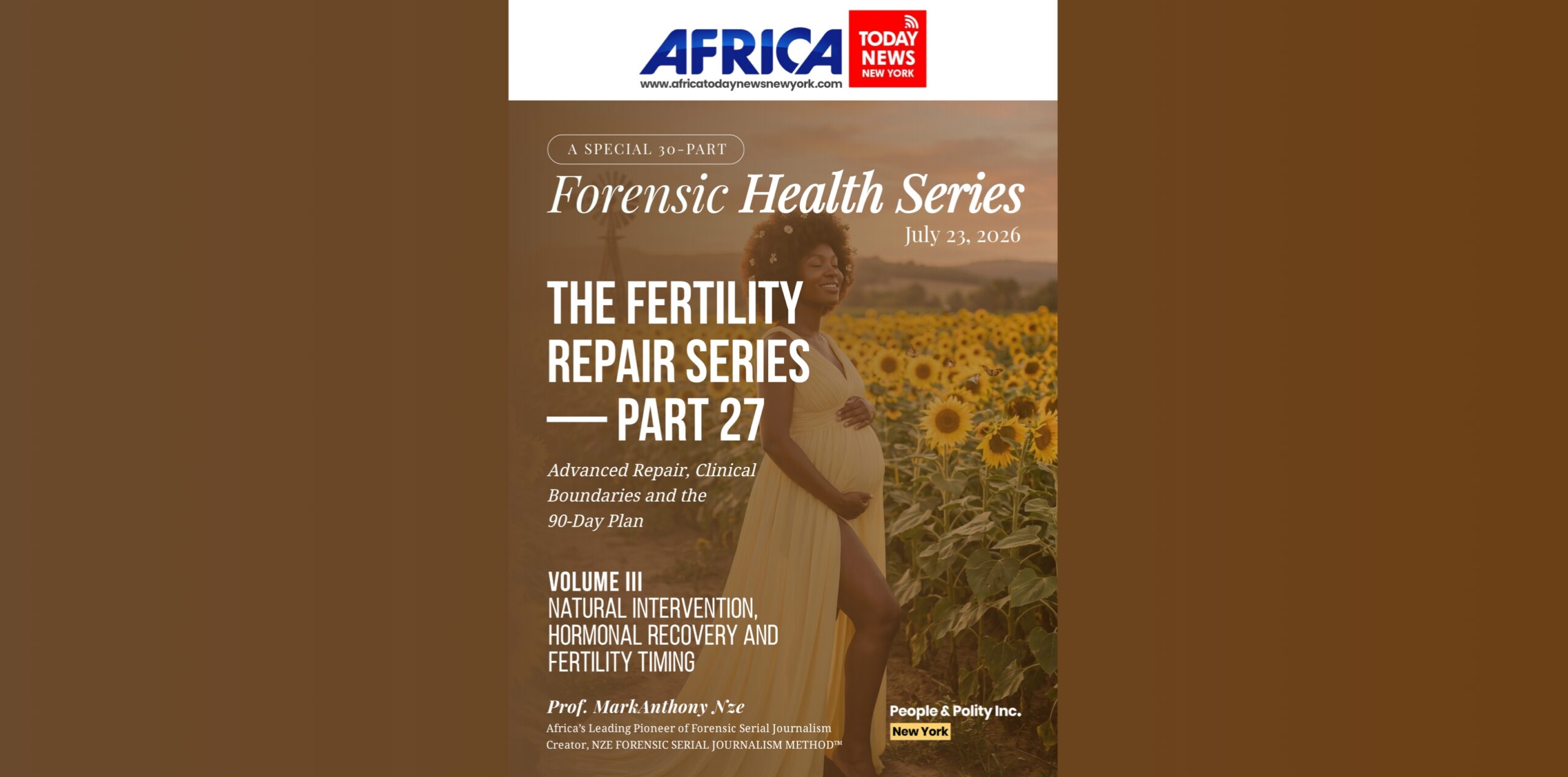 The Fertility Repair Series III — Part 27