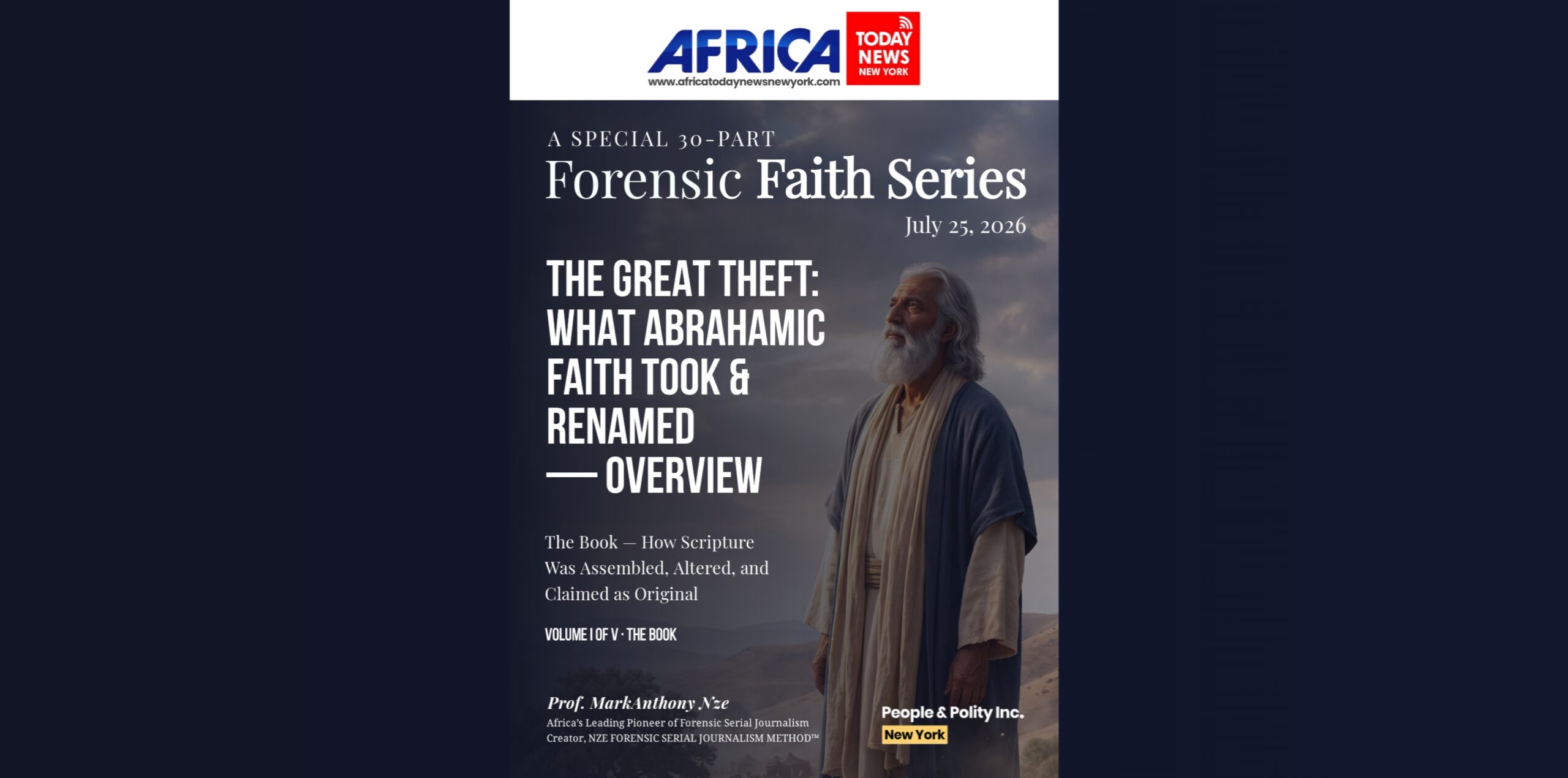 The Great Theft: What Abrahamic Faith Took & Renamed — Overview