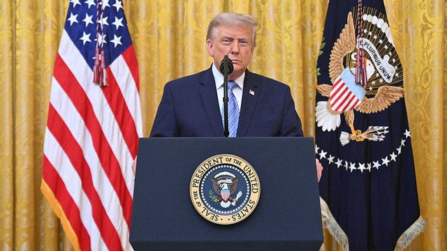 Trump Alleges China Meddled In 2020, Breaking With Intel
